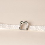 Woven strap with buckle